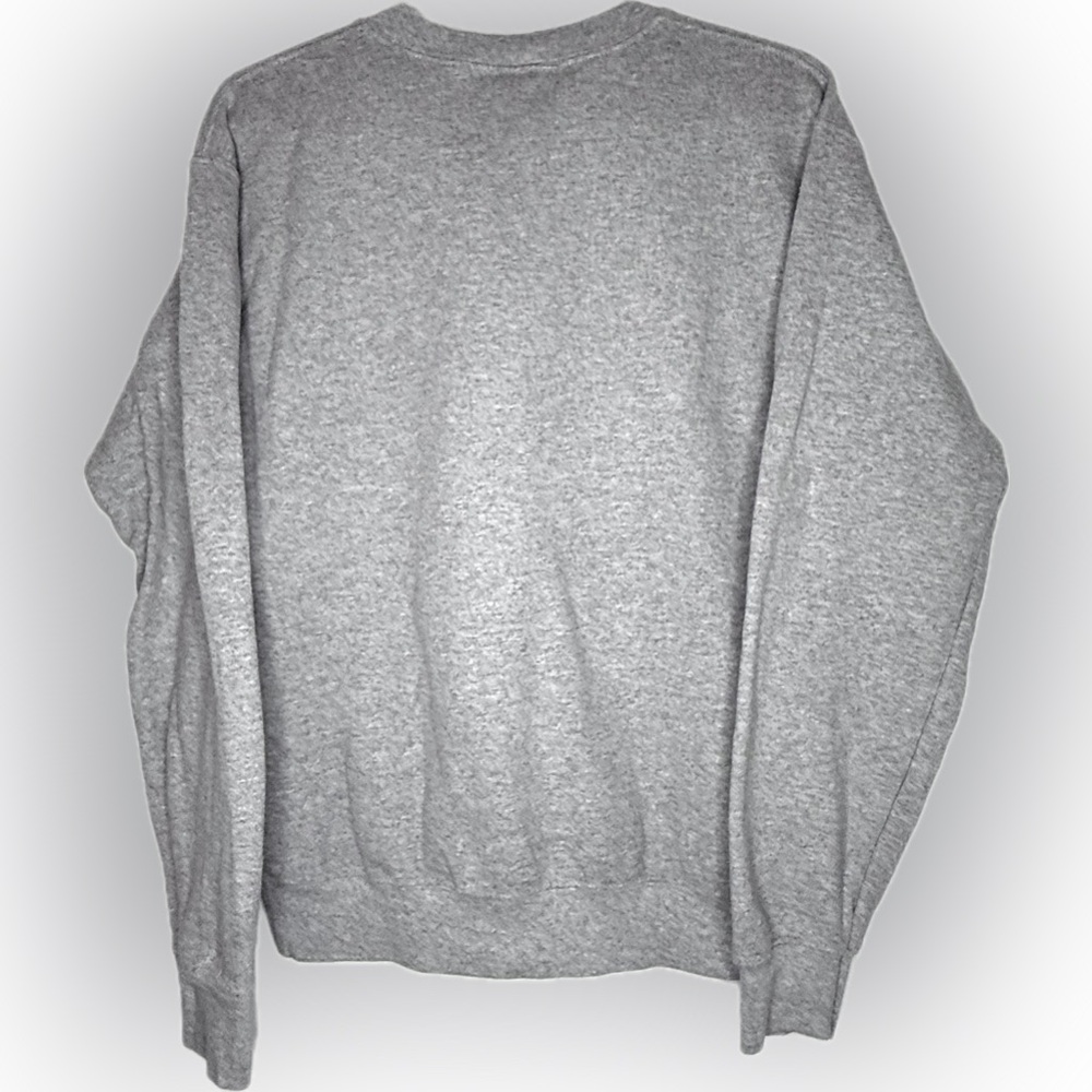 Disneyland Classic Mickey Mouse Gray Crewneck Sweatshirt Adult Size Small - Picture 2 of 5